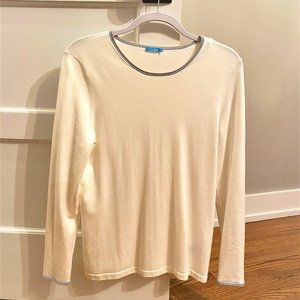 J McLaughlin White sweater